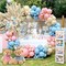 Gender Reveal Decorations Party Set - 176pcs Pink and Blue Balloons Arch Kit, Baby Box with Letters(BABY) for Baby Gender Reveal Decor Party Supplies Boy or Girl Baby Shower Revelacion Genero Backdrop